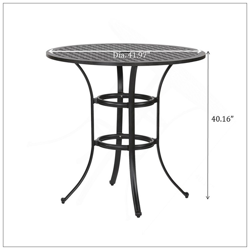 Table de comptoir ronde 42 po