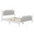 Upholstered Platform Bed with Headboard-367493764-367870348