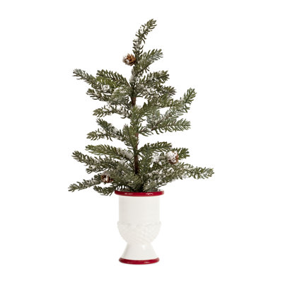 Ensemble de 2 pins artificiels en pot