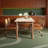 Simple and elegant dining table-330679187