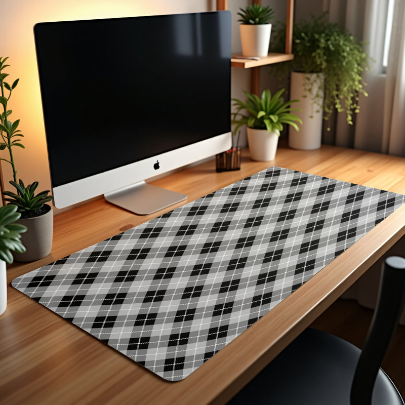 Polyester Desk Pad, 31.5x15.5