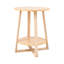 Tray Top Cross Legs End Table