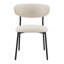 Chaise d'appoint en chenille (ensemble de 2)