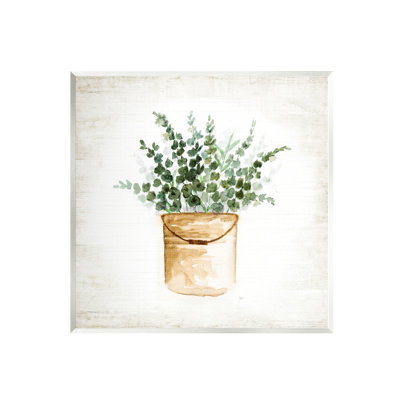 " Rustic Eucalyptus Planter " by Nan
