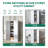 Metal Storage Cabinet with Doors and 3 Adjustable Shelves