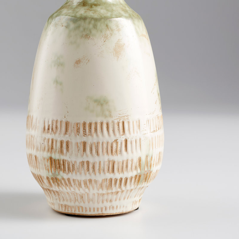 Yukon Terracotta Table Vase, 13" H x 7" W x 7" D
