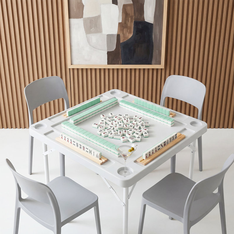 Table de jeu portative pliante 35 po Mahjong