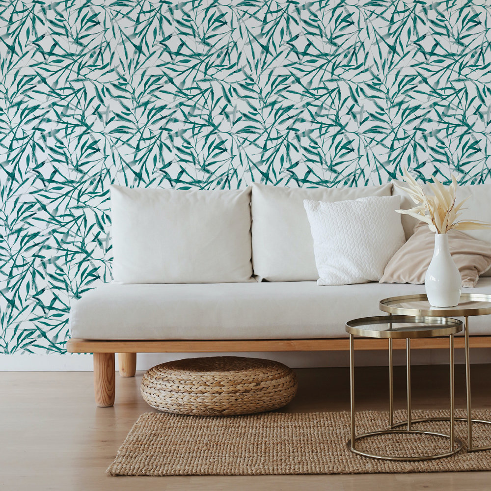 Linco Self-Adhesive Wallpaper Roll, Green