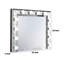Miroir de commode lumineux