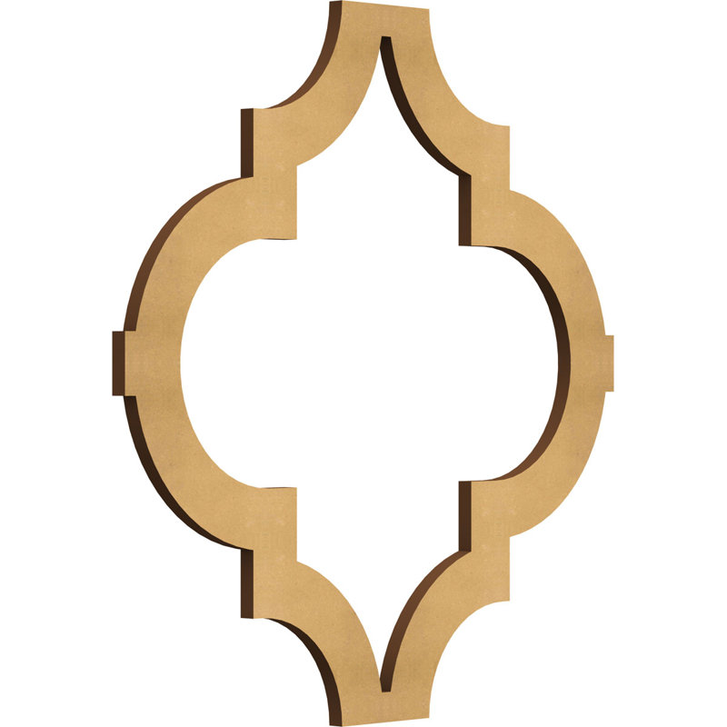 Panneaux muraux en bois Marrakech, H 15 3/8 po x l 15 3/8 po x P 3/8 po, Naturel