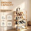 8 Pair Shoe Rack