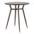 Round Dinette Table in Antique Metal