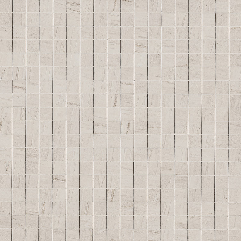 Regatta 12 in. x 12 in. Lappato Porcelain Mosaic Floor and Wall Tile, Buff
