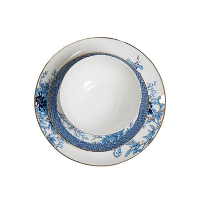 Mraz Bone China Dinnerware Set 12 Piece - Service for 4