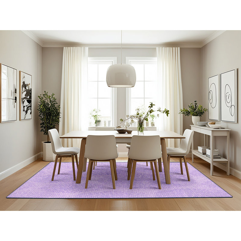 Performance Wool Floral Indoor Rug, Rectangle 7' x 10'