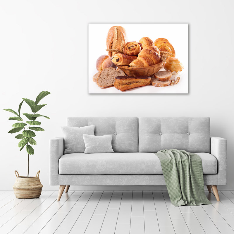 Bread - Print, Glass, 70cm H x 100cm W x 4cm D