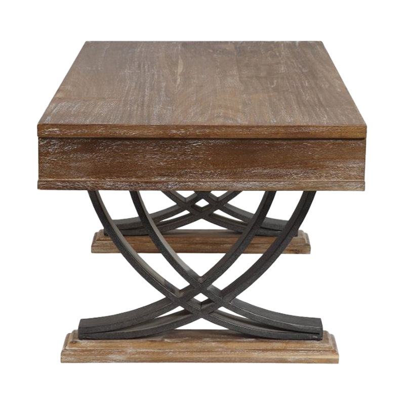 Table basse à tréteaux Brevon