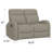 beige/tan reclining loveseat-1102923328