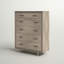 Commode en bois massif 6 tiroirs Peloquin-1134077912