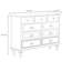 Meuble d'appoint moderne en bois massif et composite bleu outremer-134003417-134003413
