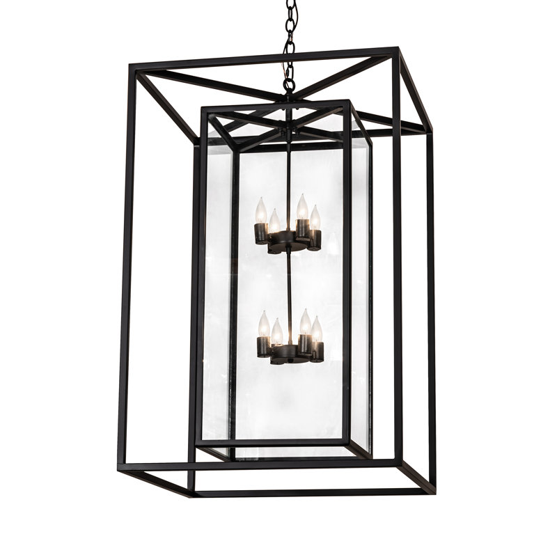 28" Square Kitzi Box Pendant