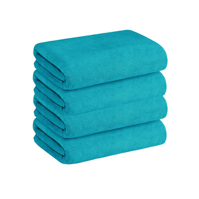 Ensemble de serviettes en microfibre pour salle de bain, 4 pièces, 30 po x 60 po