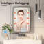 Ayyat Rectangle LED Mirror Cabinet with 3 Shelves, Wall Mounted Bathroom Storage-1846115585