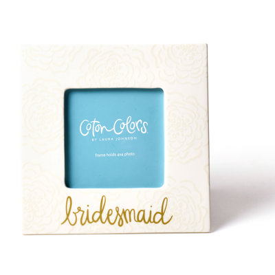White Ceramic Picture Frame