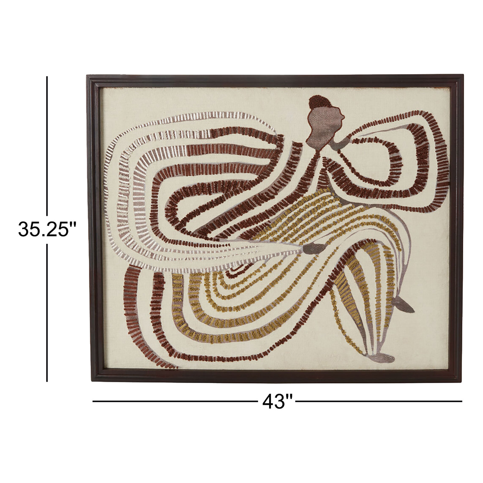 Gardenia Wall Art 43"x 35.5"