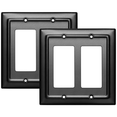 Architectural 2-Gang Rocker Standard Wall Plate