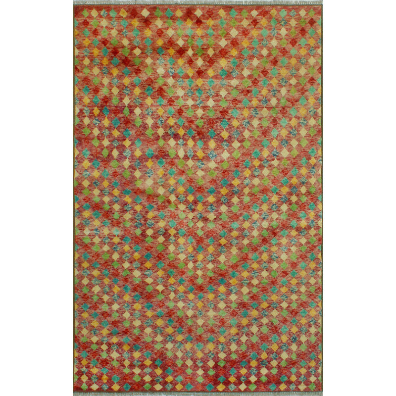 One-of-a-Kind 5' X 8'1 New Age Wool Area Rug in