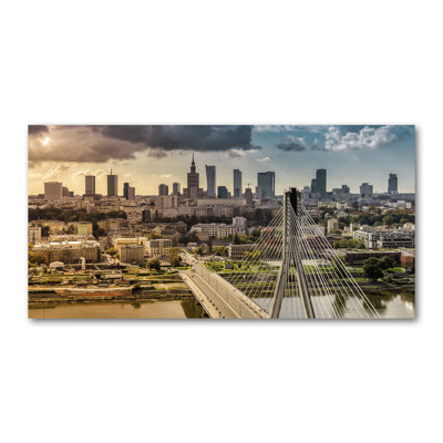 Warsaw Poland - Wrapped Canvas Print