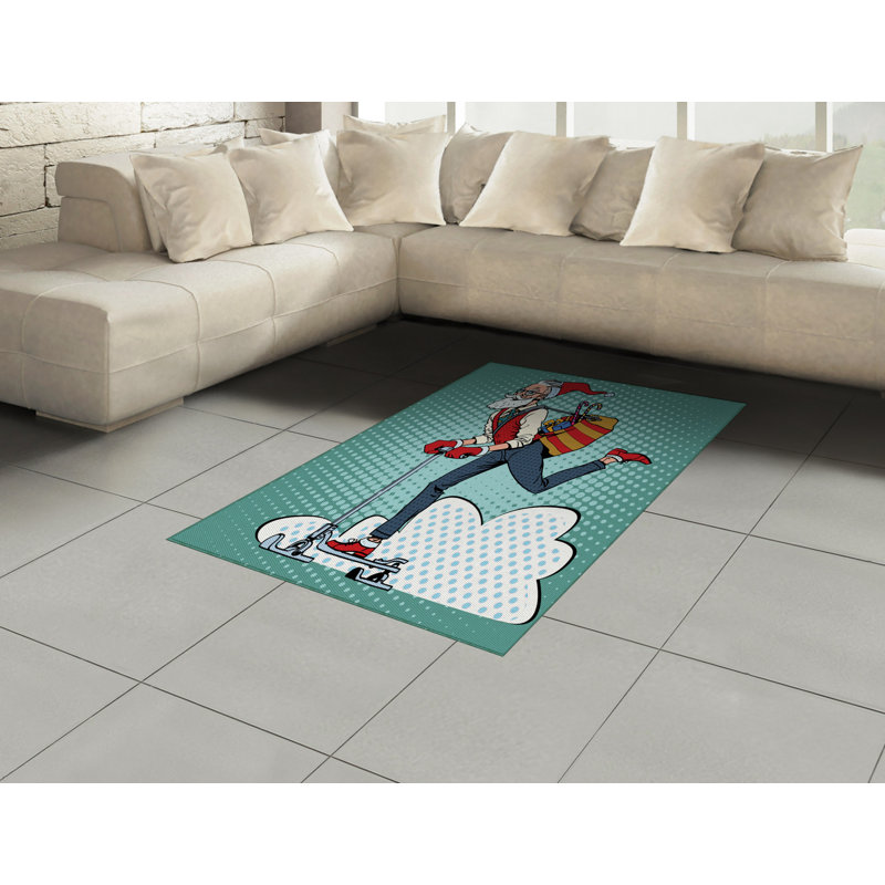 Tapis décoratif Indie High Density, Rectangle 2 pi 7 po x 5 pi