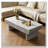 Coffee Table with Grey Wood Texture Tabletop-2127962567