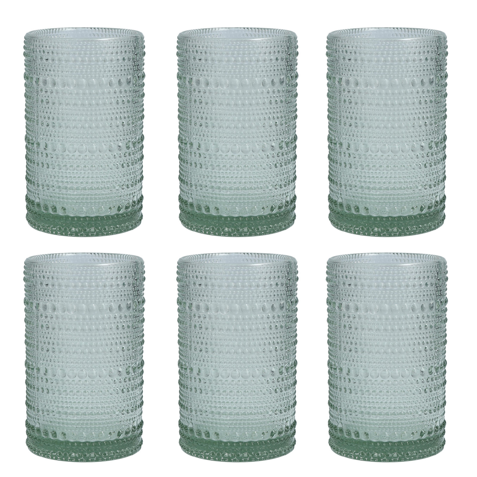 Jupiter Drinking Glass, Sage, 13 oz.