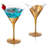 Jahnia 8 oz. Martini Glass Set