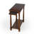 24" Brown Manufactured Wood Rectangular End Table With Shelf