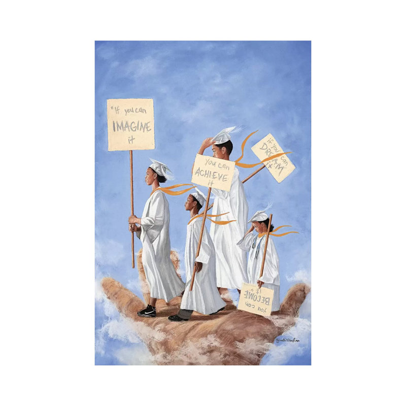 What The Future Holds by Richard Wilson FA - Painting on Canvas, Wrapped Canvas, 45.72cm H x 30.48cm W x 1.91cm D