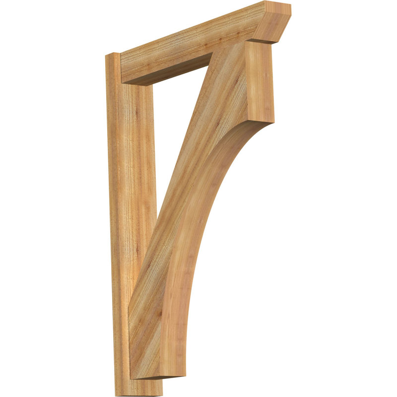 Wester à lamelles Westlake, H 40 po x P 40 po, Cèdre rouge occidental l 7 1/2 po (lisse)