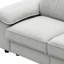 Canapé en velours compact avec rangement caché, causeuse 2 places-2056540156