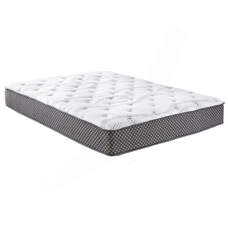 Matelas hybride matelassé 10 po, mi-ferme, Lit simple