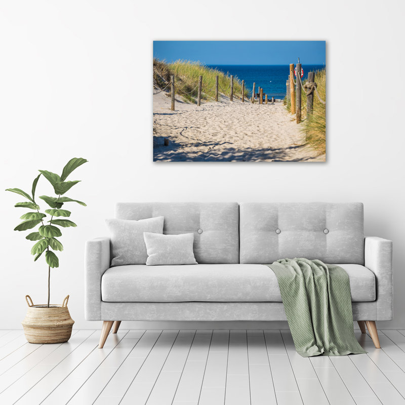 Coastal Dunes - Wrapped Canvas Print