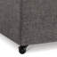 Grand repose-pieds de rangement avec roulettes Modern-102068349