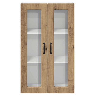 Vidaxl Kitchen Wall Cabinet With Shelf Concrete Grey 80 X 31 X 100 Cm