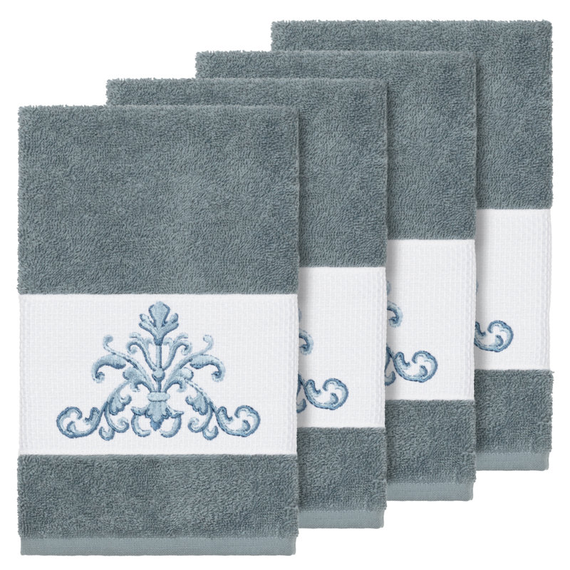 Turkish Cotton Hand Towel, Teal