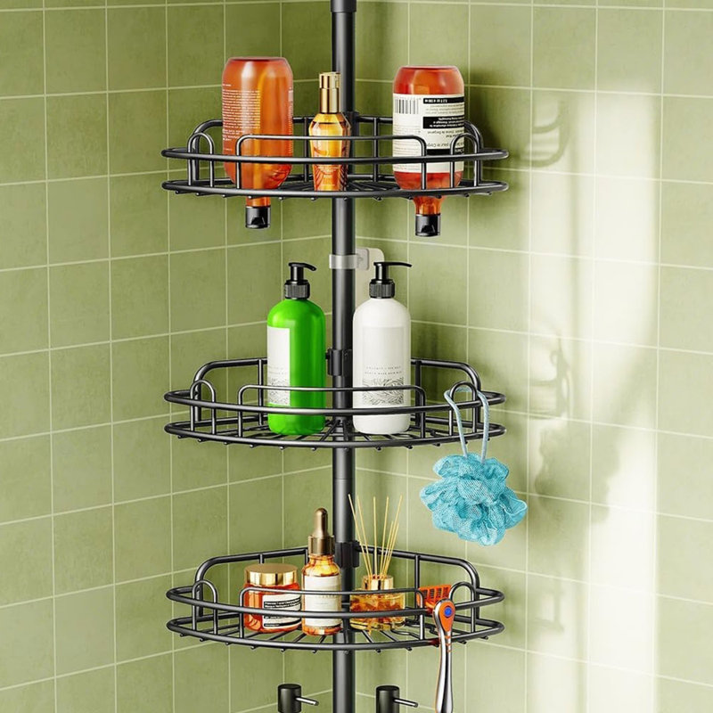 Stainless Steel Wall Bathroom Shelves