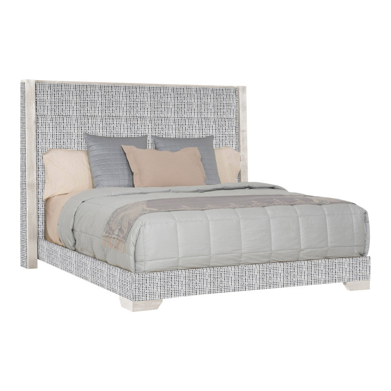 Thom Filicia Home Century Club King Bed, Tommy Snow, Casa Blanca, No