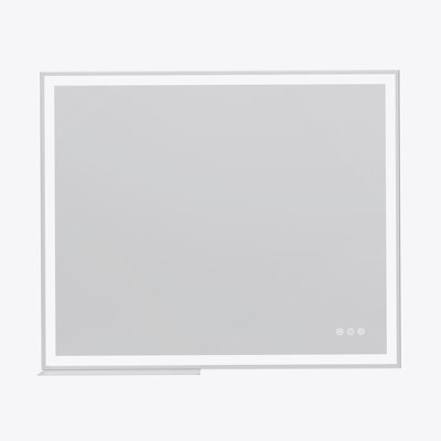 30X36 Inch LED Bathroom Vanity Mirror Wall Mounted Adjustable White/Warm/Natural Lights Anti-Fog Touch Switch With Memory Modern Smart Large Bathroom Mirrors