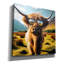 «Highland Cow Sun lunettes 1» par Rey Klimt, art mural sur toile-267178840
