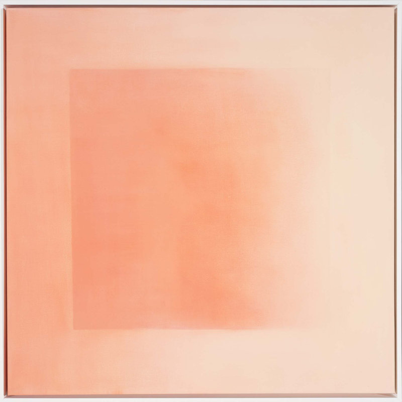 Peach Gradient 5 Print by Scott, H.